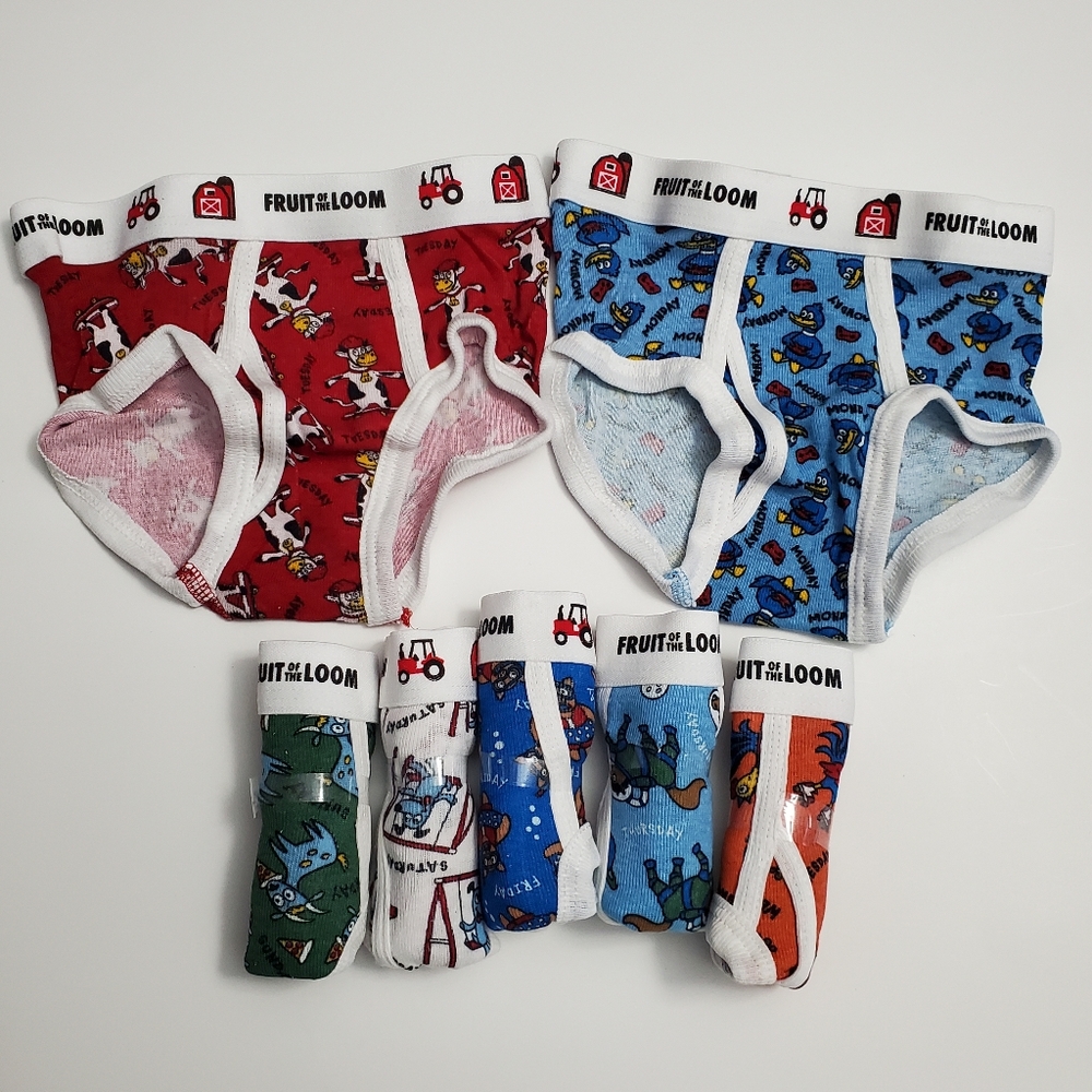 7 Briefs Fruit of the Loom